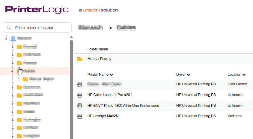 Right-click menu showing Add Printer option