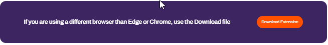 Browser extension installation